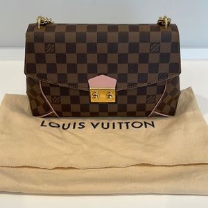 Authentic Louis Vuitton Caissa Damier Clutch Bag